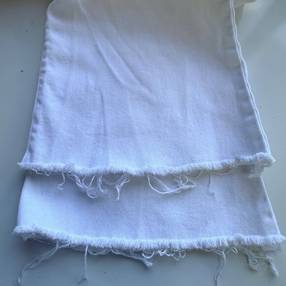 Happily Grey Signature Jeans Womens 3/26 White High Rise Sailor Style Flare - Picture 11 of 13